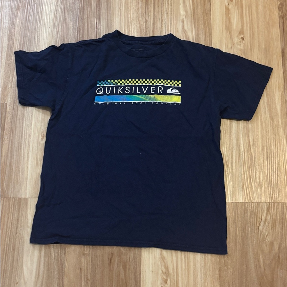 Quiksilver Dark Blue Tee with Graphic